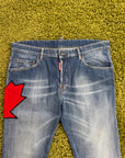 Completo Dsquared2 in Denim Giacca XL Jeans XXL