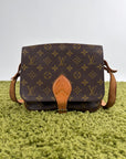 Borsa a tracolla Louis Vuitton Cartouchière Marrone