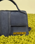 Borsa Mini Jacquemus La Grande Bambino In camoscio Blu
