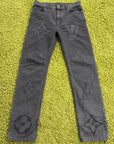Jeans Louis Vuitton in denim Grigio 30