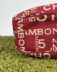 Borsa tote vintage Chanel 31 Rue cambon Rosso