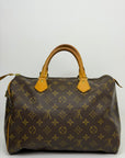Louis Vuitton speedy 30 marrone