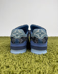 Louis Vuitton Trainer in denim Blu 7.5 - Second Hand Di Fiore