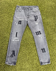 Jeans Palm Angels Grigio 32