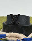 Cintura Louis Vuitton Reversibile Nero 110/44 127cm