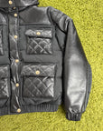 Giubbotto Neige Con Tasche Trapuntate In pelle Chanel 38