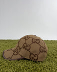 Cappello Gucci marrone e beige