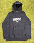 Felpa Givenchy Destroyed Nero S