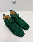Christian Louboutin verde smeraldo 42.5