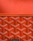 Borsa Goyard Belvedere PM in tela Goyardine Arancione
