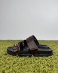 Mule Bom Dia Louis Vuitton Marrone