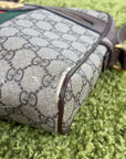 Borsello Gucci beige verde e rosso