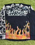 Longsleeve Satoshi Nakamoto Nera Multicolor L