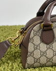 Borsa Gucci marrone beige e marrone