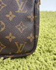 Pochette Louis Vuitton Monogram Accessories Marrone