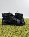 Christian Louboutin Spikes High in pelle Nera