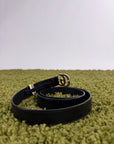 Cintura Gucci Size 90 nera e oro