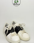 Valentino Size 45 bianca e nera