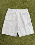 Pantaloncino Prada in denim Bianco 54