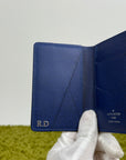 Portacarte Louis Vuitton in pelle Blu