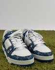 Louis vuitton trainer Size 8=42 calza 43 blu e bianca
