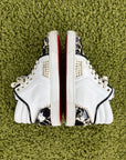 Louboutin Size 43 bianche e oro