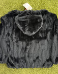 Giacca a pelliccia con cappuccio supreme Faux Fur Hooded L