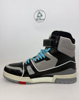 Louis Vuitton trainer high Sizs 9=43 veste 44 multicolore