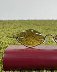 Occhiali Gucci con lenti geometriche