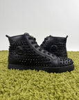 Christian Louboutin Spikes High In pelle Nera 42.5