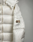 Giubbotto Moncler Maya 70 Size 5=XL bianco