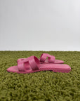 Sandali Piatti Hermès Oran in pelle Rosa 37