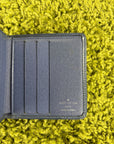 Portafoglio Louis vuitton in pelle Epi multiple blu