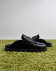 Sabot in pelle nera Prada 44,5