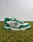 Louis Vuitton Trainer in Denim Verde 7.5