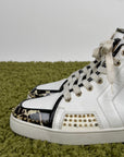 Louboutin Size 43 bianche e oro