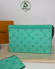 Borsello Louis Vuitton turchese
