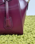 Borsa Mini Antigona Lock Bag Givenchy Bordeaux