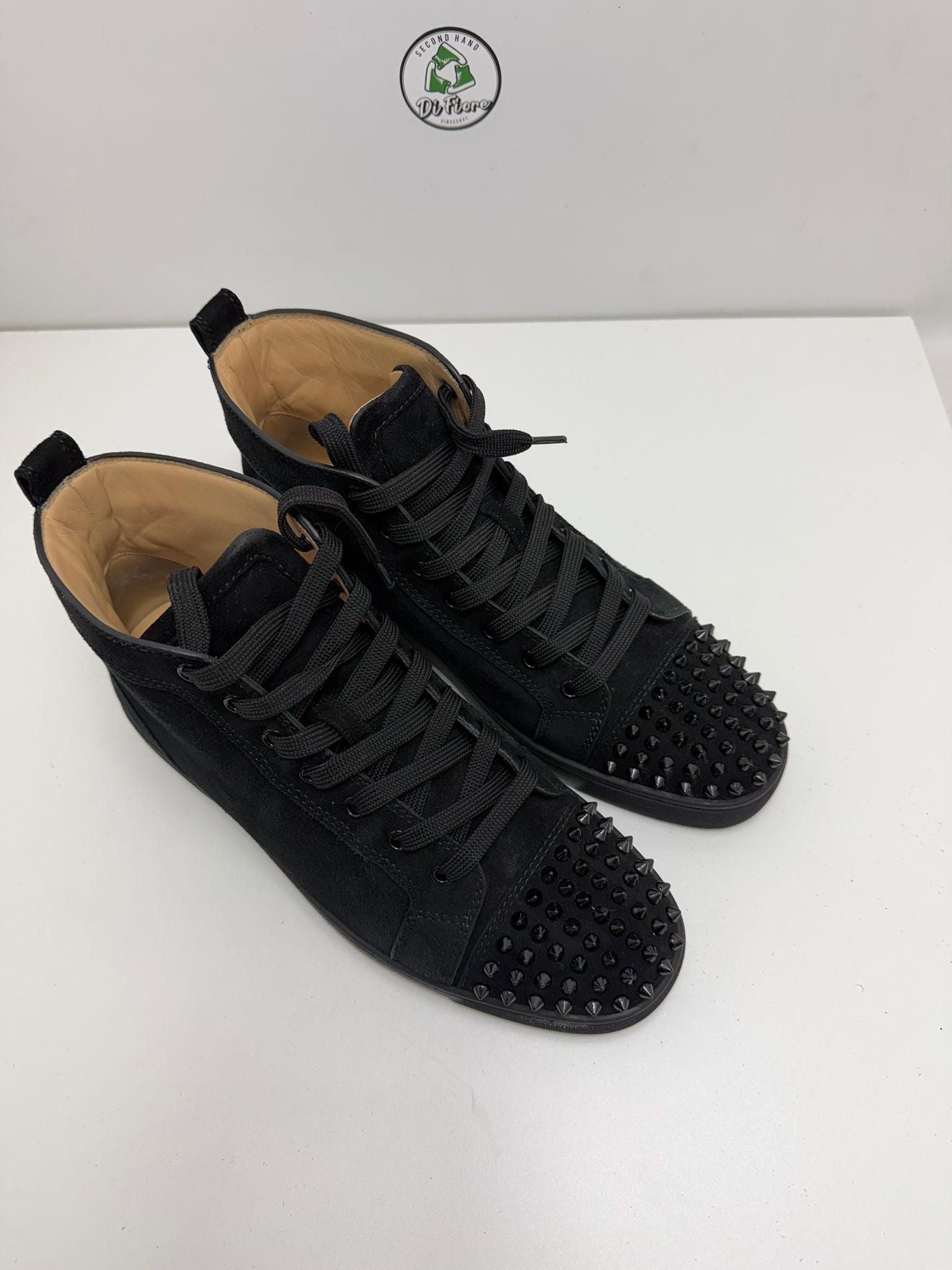 Louboutin alta in camoscio 41.5