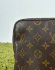 Beauty Case Louis Vuitton Marrone