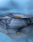 Borsa Chanel 19 Trapuntata in Pelle Azzurra