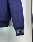 Giacca Louis Vuitton reversibile Size 48 blu