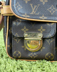 Borsa Monogram Hudson PM Louis Vuitton Marrone