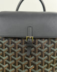 Zaino Goyard Alpin Mini in tela Goyardine Goyard Nero