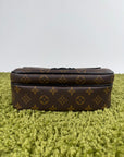 Borsa Messenger S Lock Louis Vuitton Marrone