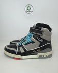 Louis Vuitton trainer high Sizs 9=43 veste 44 multicolore