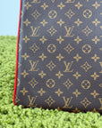 Pochette A4 multi tasca Louis Vuitton Marrone Multicolor