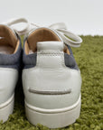 Louboutin Size 43 bianche e blu
