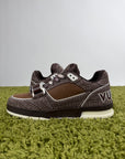 Louis Vuitton Trainer Marrone 8