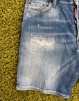 Pantaloncino Dsquared2 in denim 50